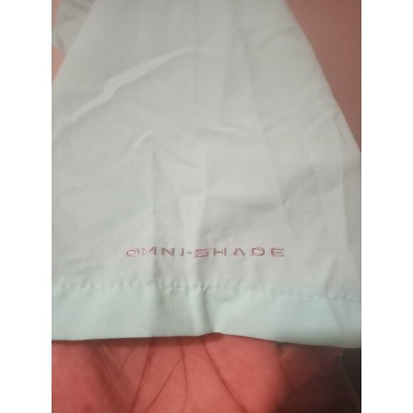 Columbia PFG Bahama Shirt Men 2XL Blue Vented Fishing Short Sleeve Button Up - Picture 7 of 14